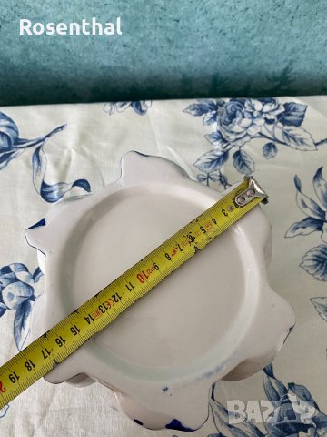 Порцеланова кашпа с гъсоци, снимка 4 - Декорация за дома - 40057128