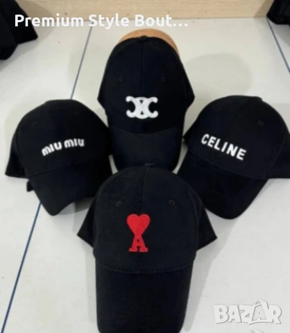 шапка celine с козирка , снимка 3 - Шапки - 53672703