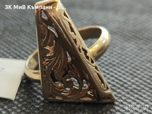 Златен дамски пръстен 7.12гр-14к