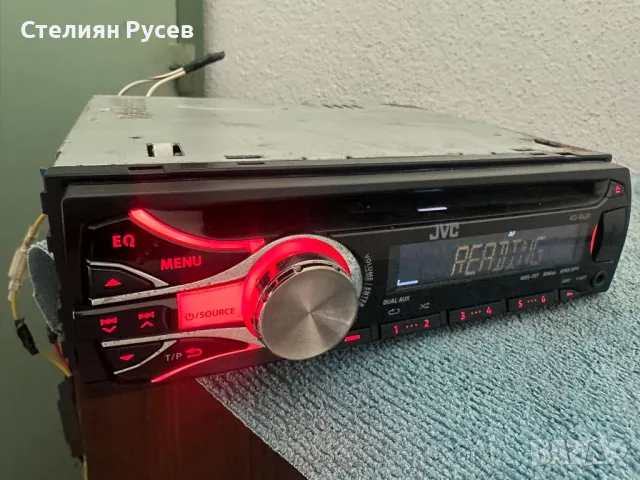  0111  jvc kdr 431  usb CD / сд / sd плейър за автомобил -цена 63лв   smr  - с кабели , чете УСБ , ч, снимка 1 - Аксесоари и консумативи - 49384767