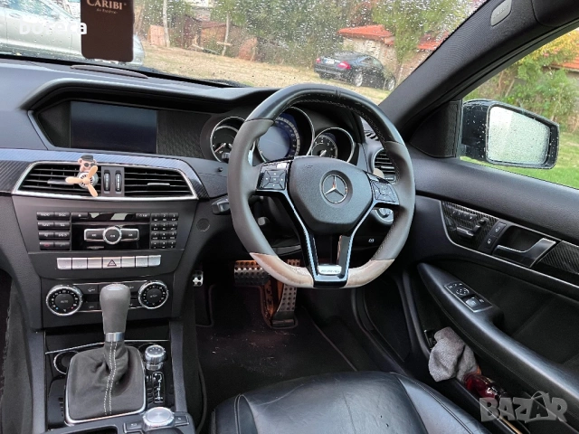 Мерцедес C63 AMG 457кс, снимка 9 - Автомобили и джипове - 53337247
