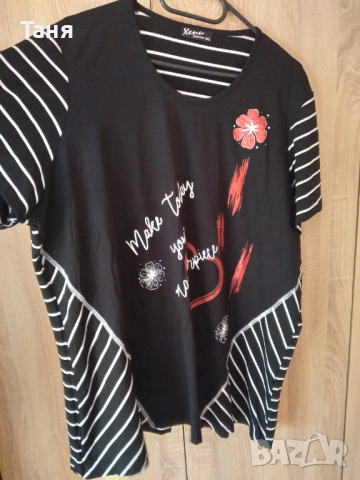Дамска блуза, снимка 2 - Тениски - 36172157