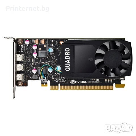 Видеокарта NVIDIA QUADRO P2000 5 GB GDDR5, снимка 4 - Видеокарти - 50454585