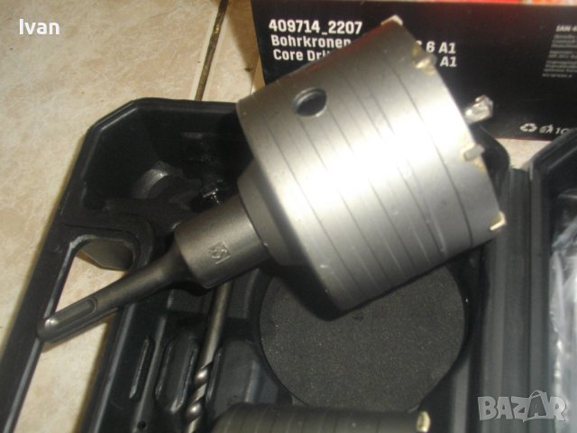 Нови Немски:Пневматичен Гайковерт 310Nm/Комплект Диамантени Боркорони Пробив Бетон-68-82мм-PARKSIDE, снимка 18 - Диамантени и режещи инструменти - 41318233