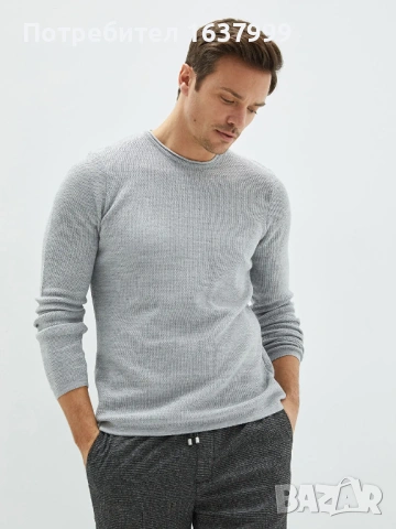 Мъжки суичър, дънки и пуловер LC Waikiki - размер М, снимка 2 - Дънки - 53764143