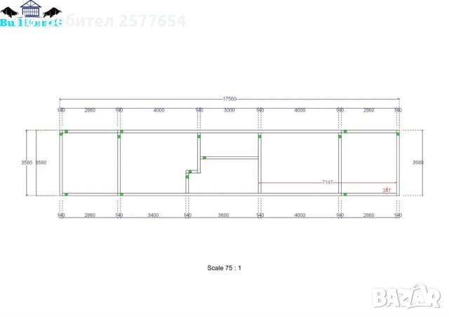 Къща,Бунгало,Преместваема къща,Сглобяеми къщи,Модулни,Жилищни-105м² 16386 €, снимка 5 - Строителни материали - 44192154