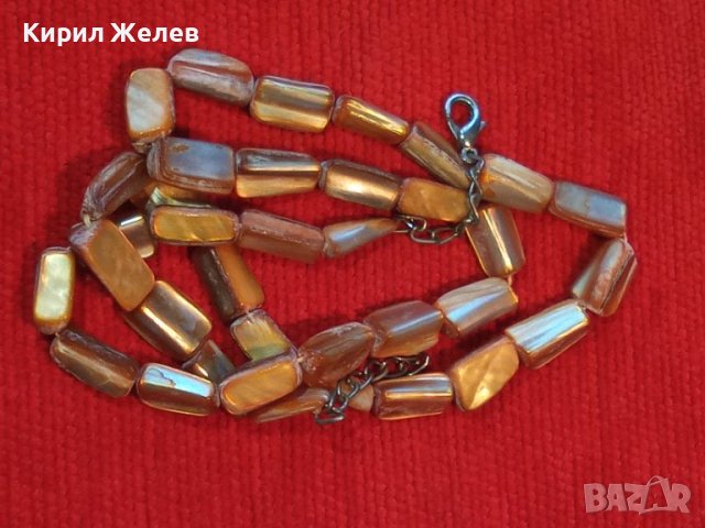 СКЪПОЦЕННО СЕДЕФЕНО АРТ КОЛИЕ КРАЛСКИ СЕДЕФ ХЕНД МЕЙД БИЖУ 34727