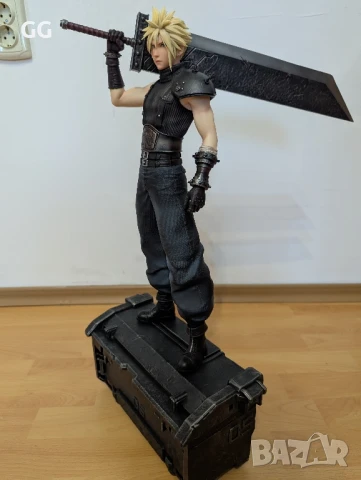 FA STUDIO Cloud Strife 1/4 Scale Resin Statue (Final Fantasy VII) фигура, снимка 11 - Колекции - 50633344
