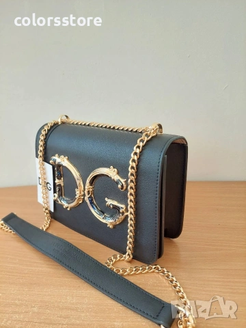 Черна луксозна чанта D&Gabbana/SG373, снимка 2 - Чанти - 53788202