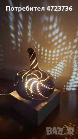 Ръчно изработени лампи, снимка 3 - Декорация за дома - 53284970