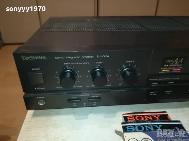 technics su-v45a stereo amplifier-made in japan-внос swiss 2505250829, снимка 7 - Ресийвъри, усилватели, смесителни пултове - 50416968