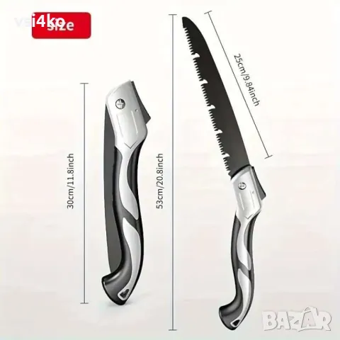 Сгъваем трион, снимка 4 - Градински инструменти - 47582294