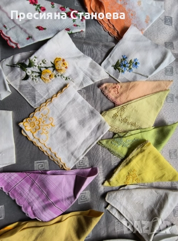 Лот 45 броя носни кърпички, снимка 9 - Колекции - 52041696