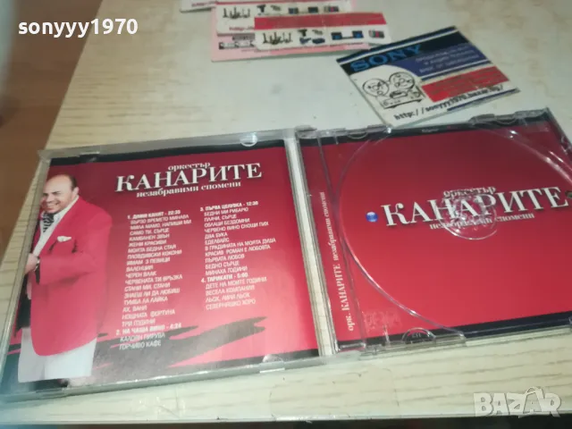 КАНАРИТЕ 1310241002, снимка 2 - CD дискове - 47563480
