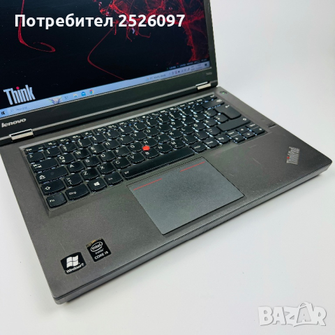 Лаптоп Lenovo ThinkPad T440p/Intel Core i5/8GB RAM, снимка 4 - Лаптопи за работа - 44621417