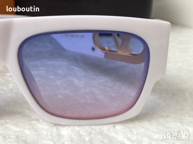 Louis Vuitton 2023 висок клас слънчеви очила унисекс бяло, снимка 12 - Слънчеви и диоптрични очила - 38947788