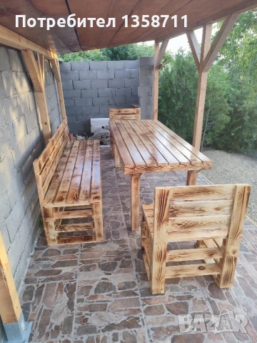 палет мебел, снимка 12 - Градински мебели, декорация  - 50698092