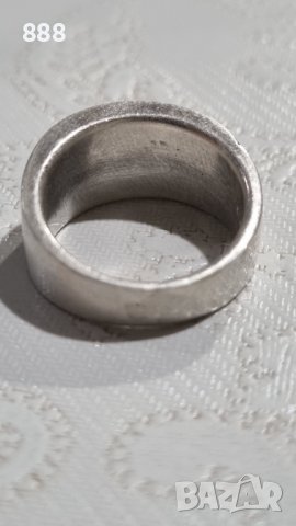 Модернистичен сребърен пръстен 925, снимка 5 - Пръстени - 44201264