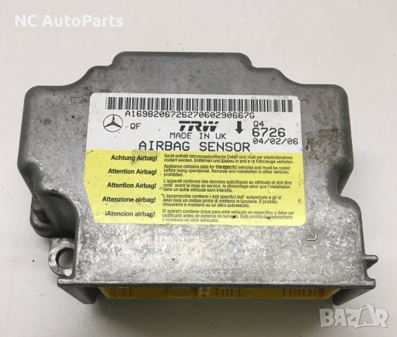 Air Bag компютър за Mercedes Мерцедес А Б клас W169 W245 A1698206726 2006, снимка 2 - Части - 42662113