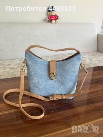 Дамска чанта с козметична чантичка, снимка 2 - Чанти - 51786453