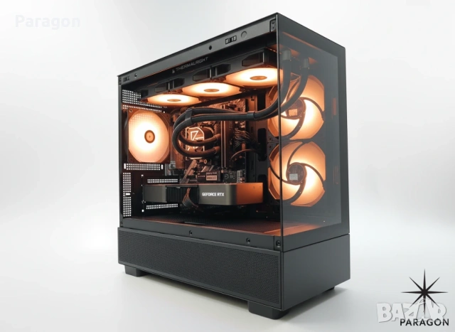 Геймърски компютър Ryzen 7 5700X/RTX 3080/32GB RAM/512GB SSD, снимка 2 - Геймърски - 53582651