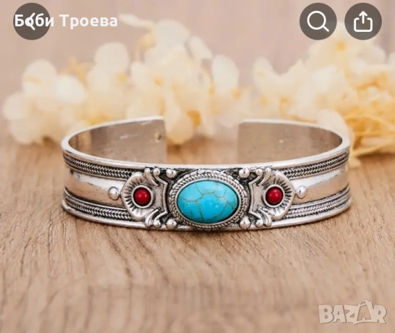 Елегантна дамска гривна с цирконий инкрустиран, снимка 2 - Гривни - 53019656