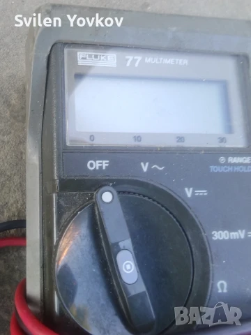 Продавам уред мултицет Fluke 77 IV мултицет Цифров мултицет CAT IV 600V, снимка 3 - Друга електроника - 51067626