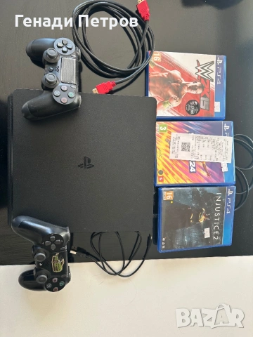Playstation 4 slim 500gb, снимка 3 - PlayStation конзоли - 53469995