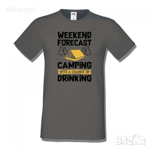 Мъжка тениска Weekend Forecast Планина,Изненада,Подарък,Поход,Връх,Хижа,, снимка 7 - Тениски - 36367447