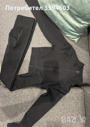 Рипсен екип в черно, снимка 2 - Спортни екипи - 53211928