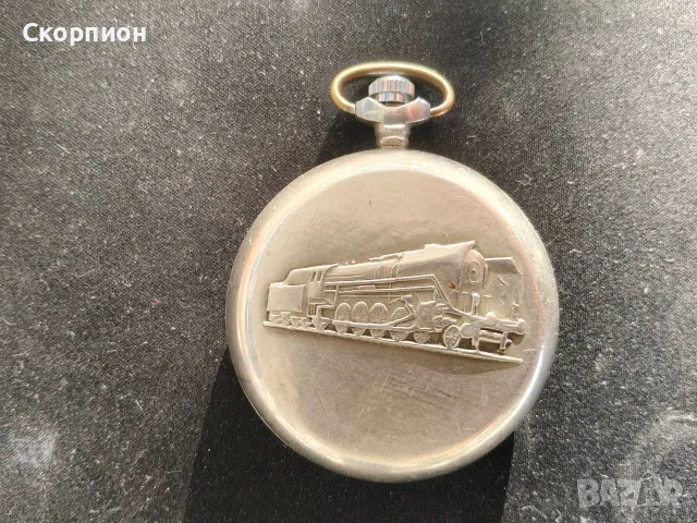 Джобен часовник - Молния - СССР - ВЛАК - 18 РУБИНА, снимка 2 - Джобни - 48554694