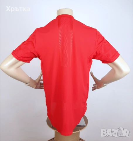 Nike Tennis Court Advantage - Оригинална мъжка тениска с яка р-р L, снимка 4 - Тениски - 51019706