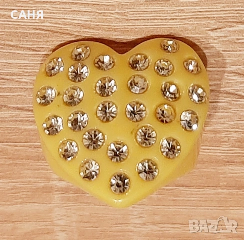 Подарък за Св Валентин-серце-колие,пръстен,обеци, снимка 6 - Колиета, медальони, синджири - 53147192