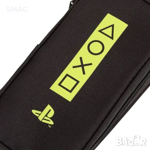 Черен ученически несесер с дизайн playstation 22x6x11 см_1199000, снимка 2 - Други - 55705036