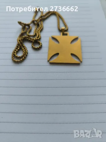 Колие Германски кръст , снимка 6 - Колиета, медальони, синджири - 48115999