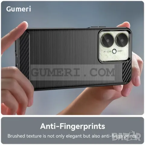 Гръб "Карбон Шарк" за Xiaomi Redmi 13C 4G, снимка 8 - Калъфи, кейсове - 47604752