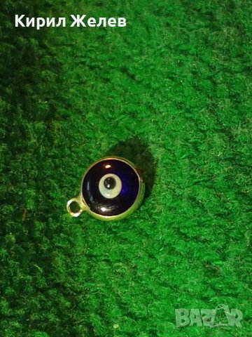 ОКОТО на НАЗАР Стара МИНИАТЮРНА СРЕБЪРНА ВИСУЛКА с ВЦЕТНО ВЕНЕЦИАНСКО СТЪКЛО РЪЧНА ФИНА РАБОТА 28542, снимка 11 - Антикварни и старинни предмети - 41336902