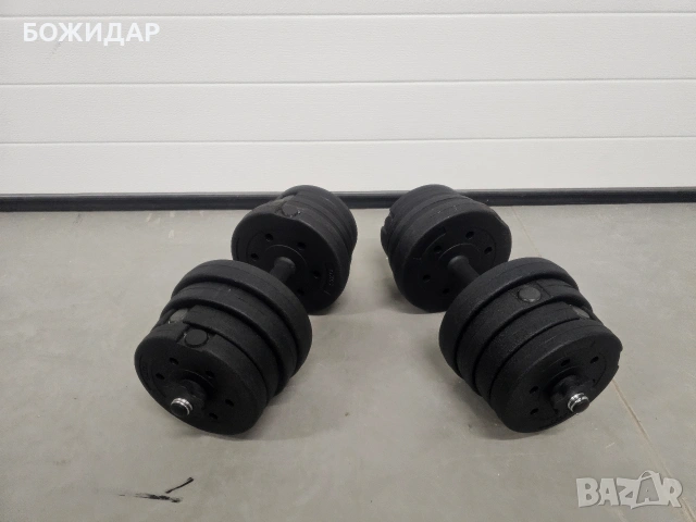 Дъмбели, снимка 3 - Фитнес уреди - 53823192