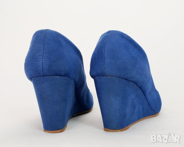 Trend One Дамски Обувки Платформа турско-синьо 38 24.5см, снимка 4 - Дамски елегантни обувки - 40240638