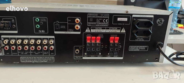 Ресивър Kenwood KRF-V4060D#1, снимка 4 - Ресийвъри, усилватели, смесителни пултове - 51688375