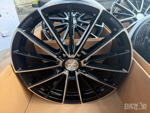 4 бр. нови алуминиеви джанти Monaco 20 цола 5x114.3 , централен отвор 67.1 , ET40, 9J, снимка 9 - Гуми и джанти - 53873145