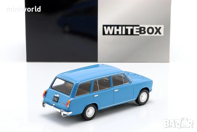 ВАЗ 2102 Жигула LADA1200 комби 1971 - мащаб 1:24 на WhiteBox моделът е нов в кутия, снимка 5 - Колекции - 52803804