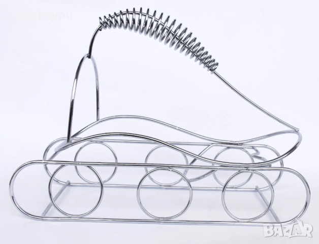 НОВА ПОСТАВКА ЗА ВИНО, УИСКИ И ДР. БУТИЛКИ.СЕТ ЗА ВИНО.ПОДАРЪЧНА ПОСТАВКА ЗА БУТИЛКА ВИНО.., снимка 3 - Други стоки за дома - 36845236