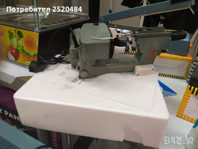 Шевна машина за шиене на чували. Чисто нова. Цена 149лв/76,18€, снимка 5 - Други инструменти - 28890128