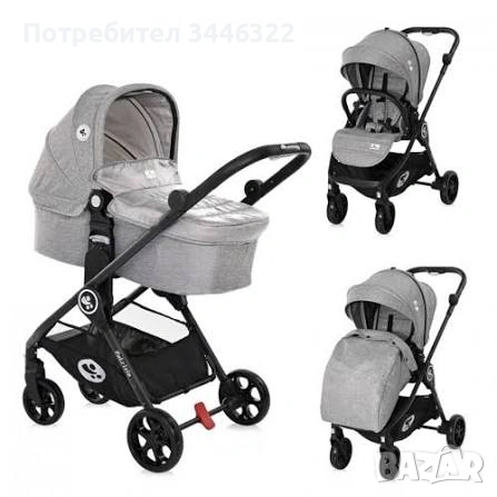 Комбинирана детска количка подходяща и за новородени 