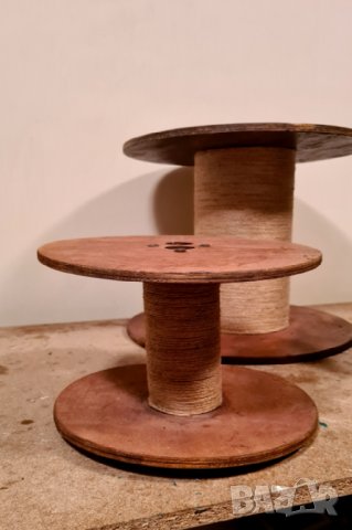 Масичка табуретка лофт макара, снимка 2 - Маси - 41600140