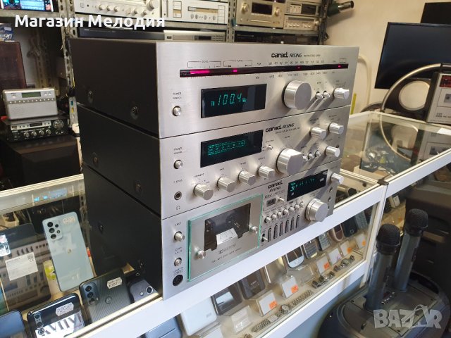 CARAD RISING Аудиосистема състояща се от усилвател Carad Rising SC-3 + тунер Carad Rising SC-2 + кас, снимка 12 - Аудиосистеми - 41546335