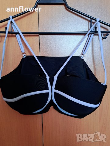 Голям бански черно и бяло, снимка 2 - Бански костюми - 33579131