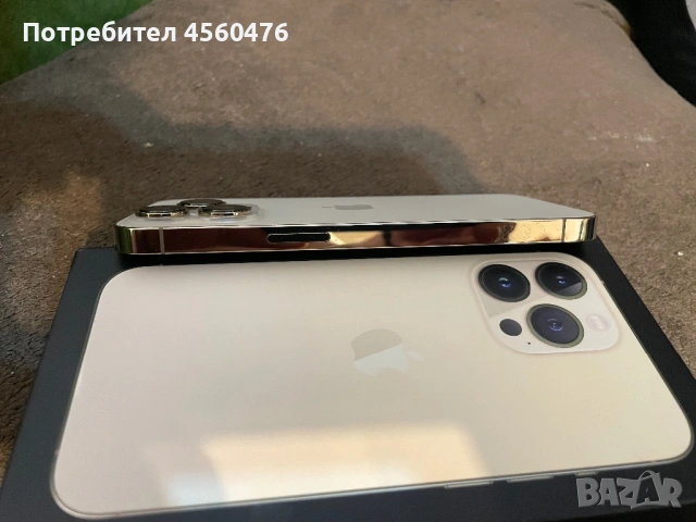 iPhone 13 Pro 128 Gb Gold златен КАТО НОВ, снимка 4 - Apple iPhone - 53010323