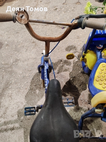 Детска триколка и колело , снимка 3 - Детски велосипеди, триколки и коли - 52881812